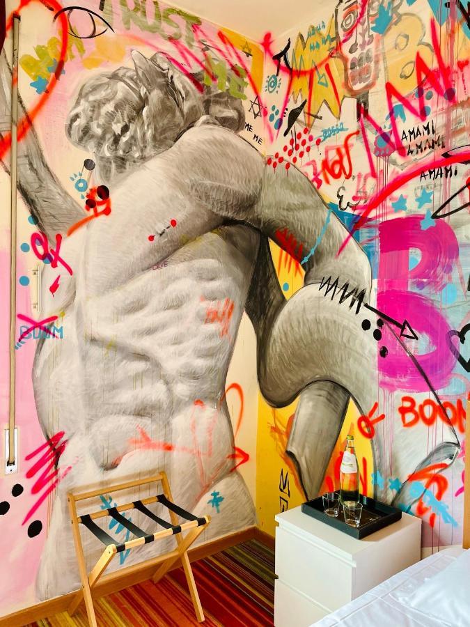 Lh Hotel Arca Street Art Spoleto Exteriér fotografie